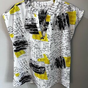 Abstract Print Women's Top